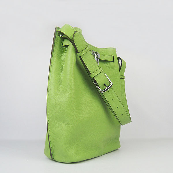 Replica Hermes Jypsiere 34 Togo Leather Messenger Bag Green H2804 - 1:1 Copy - Click Image to Close